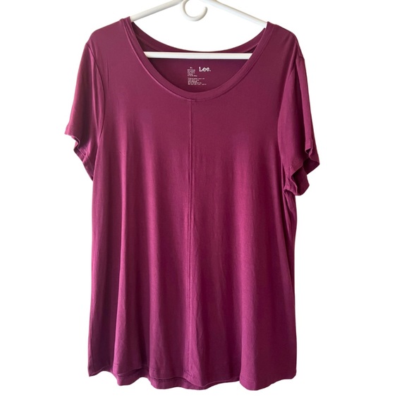 Lee Women’s Plum Comfort T-Shirt - Picture 1 of 5